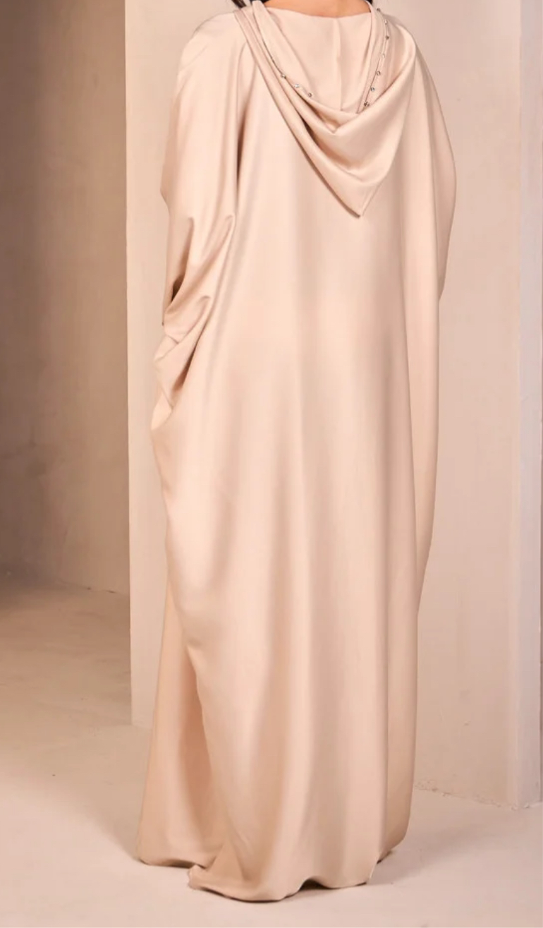 ABAYA CAPUCHE BEIGE