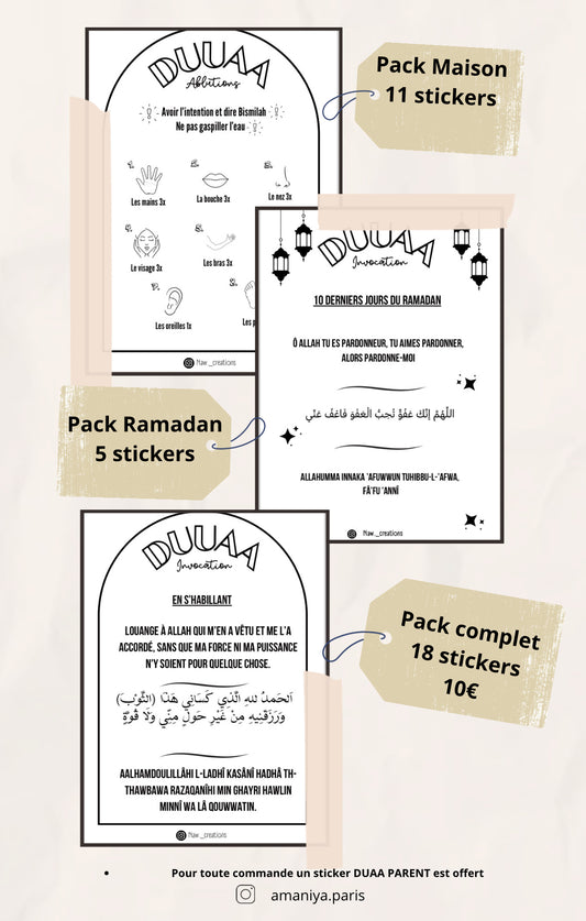 STICKERS DUAA