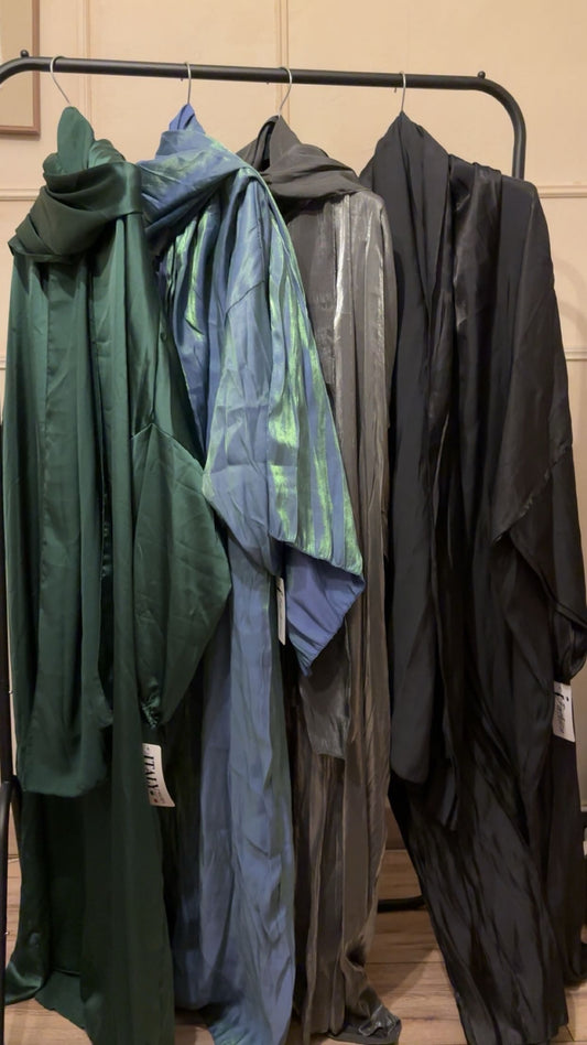 Abaya voile intégré